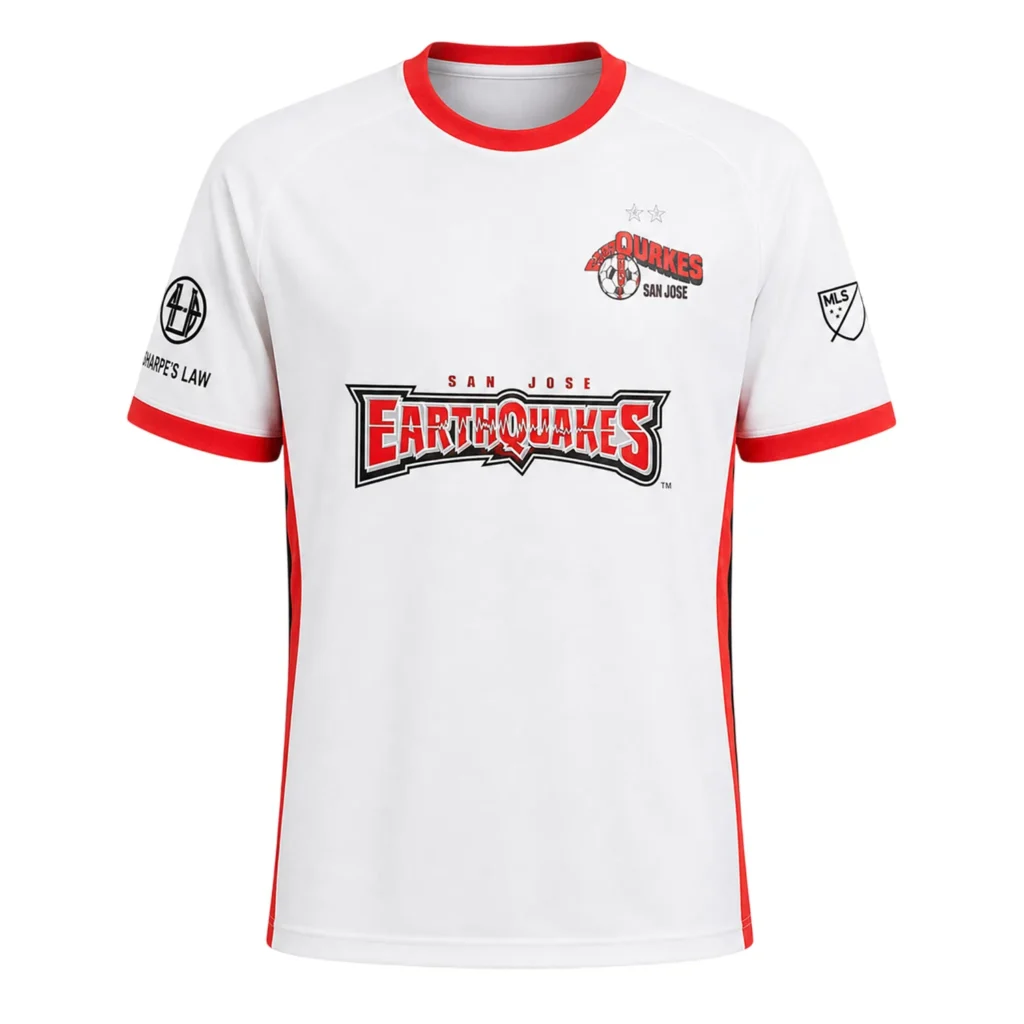 Earthquakes 2026 Soccer Jersey Custom – Bold Match Look