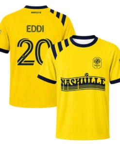 Edvard Tagseth Nashville SC Yellow Jersey – Stunning #20
