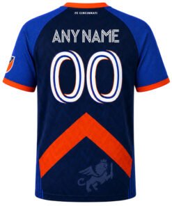 FC Cincinnati Custom Jersey – Captivating Orange Design