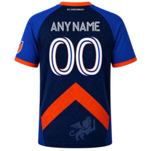 FC Cincinnati Custom Jersey – Captivating Orange Design