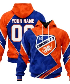 FC Cincinnati Custom Name Hoodie – Exquisite Fan Style