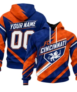 FC Cincinnati Custom Orange Hoodie – Magnificent Fan Gear