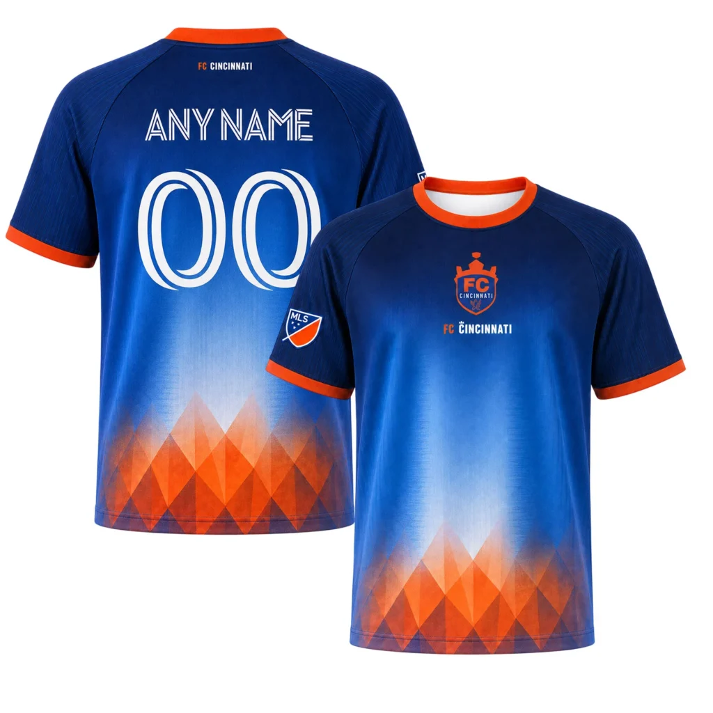 FC Cincinnati Soccer Jersey Custom – Powerful Style