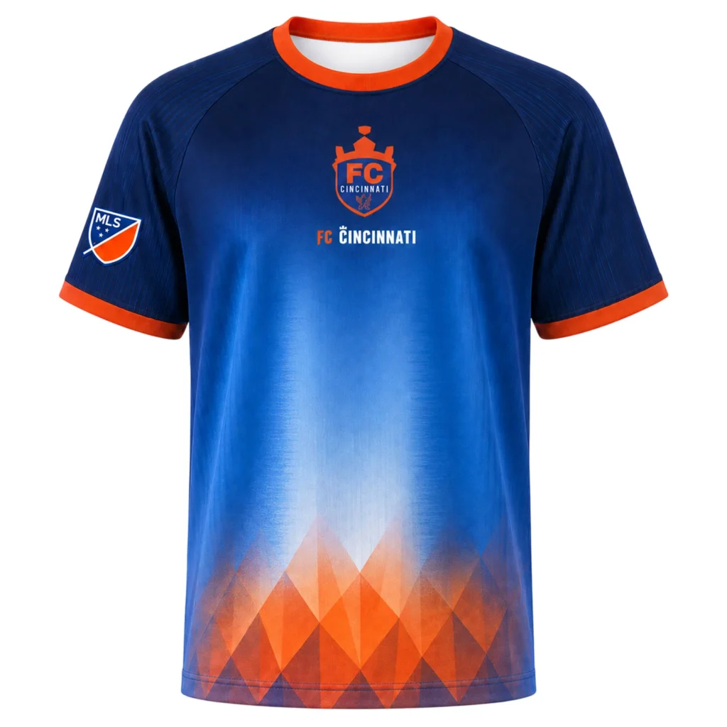 FC Cincinnati Soccer Jersey Custom – Powerful Style