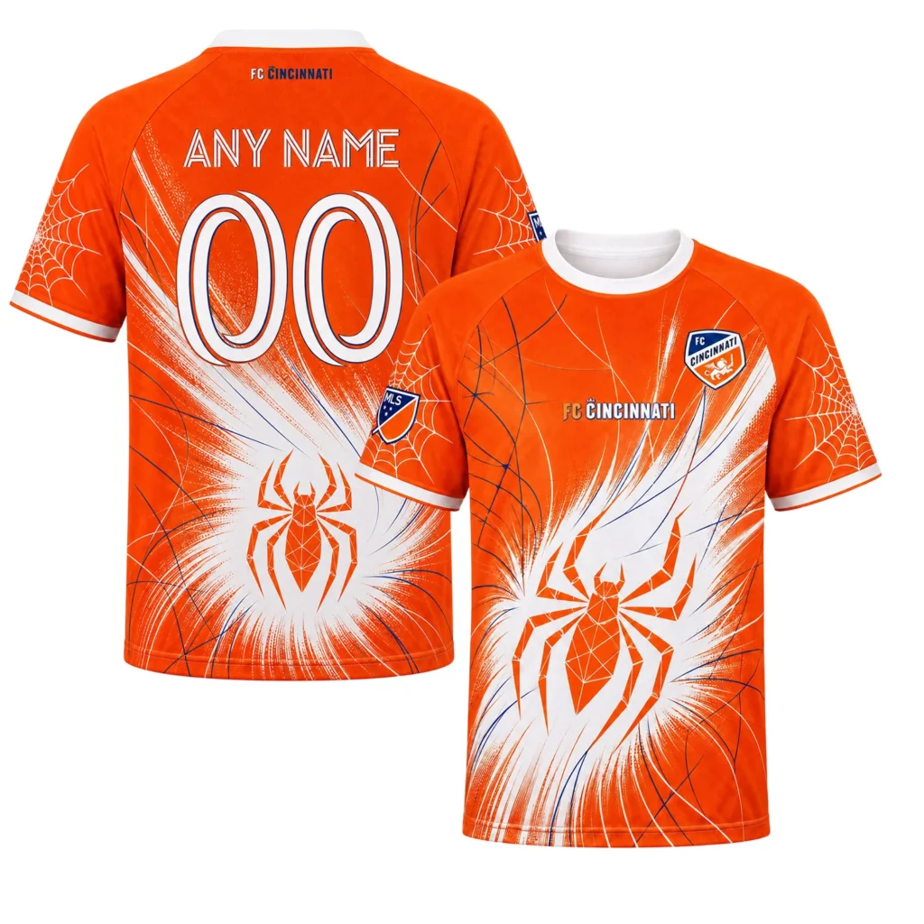 FC Cincinnati Spiderman Custom Jersey – Brilliant Look