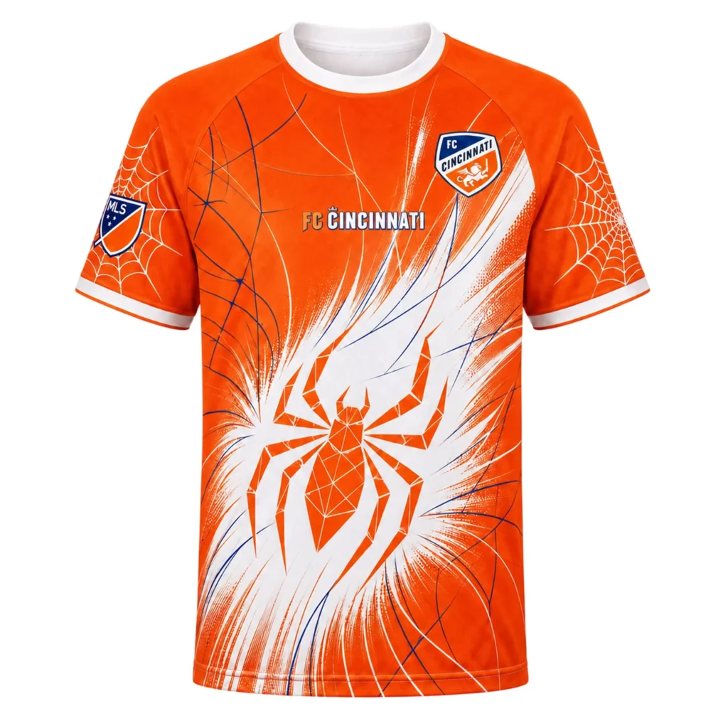 FC Cincinnati Spiderman Custom Jersey – Brilliant Look