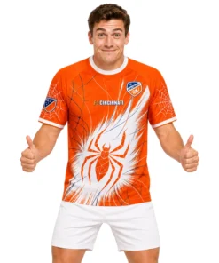 FC Cincinnati Spiderman Custom Jersey – Brilliant Look