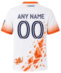 FC Cincinnati White Jersey Custom – Dazzling Fan Wear