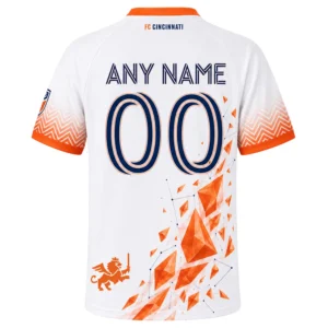 FC Cincinnati White Jersey Custom – Dazzling Fan Wear