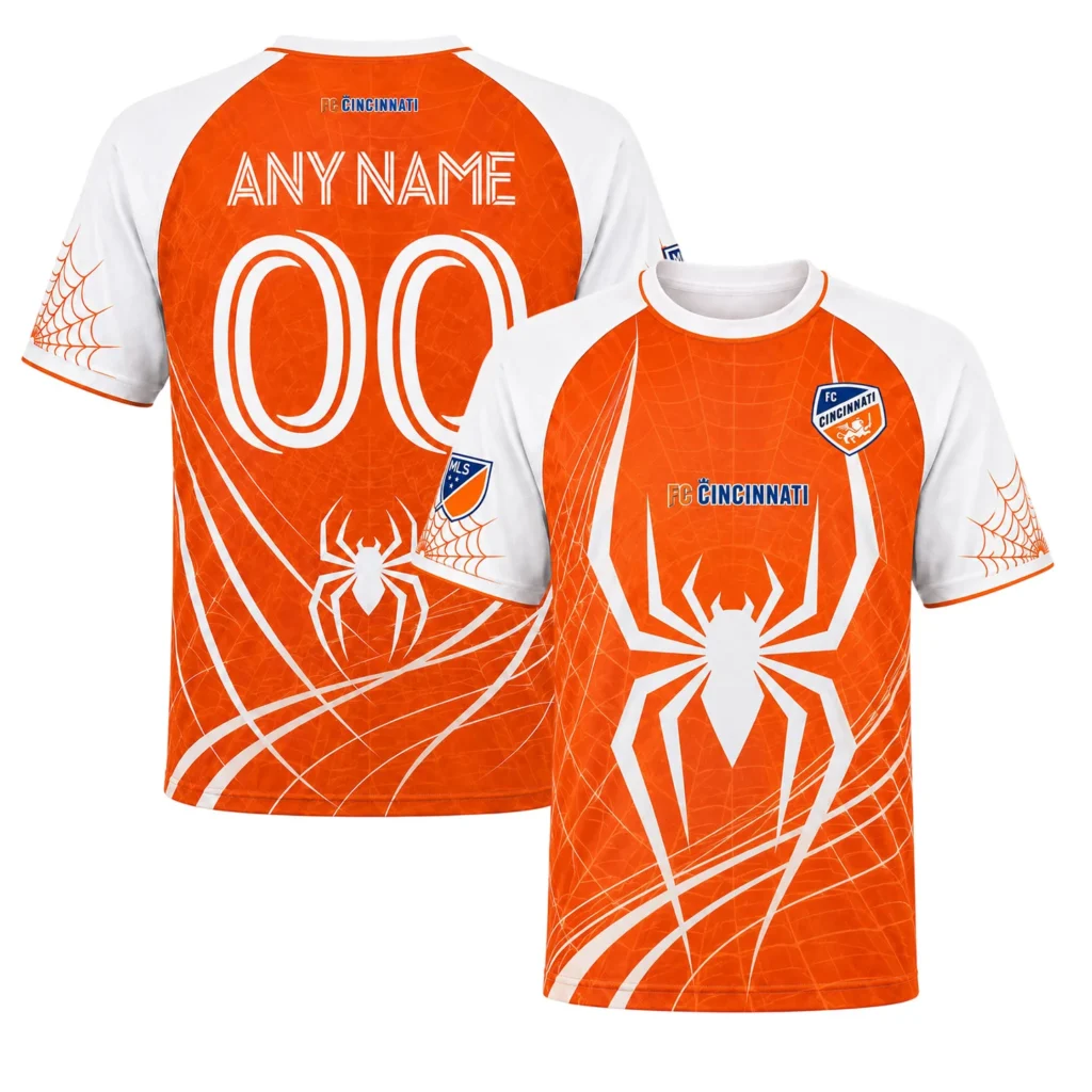 FC Cincinnati x Spiderman Jersey Custom – Alluring Style