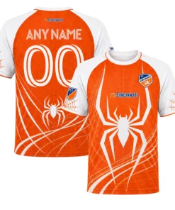 FC Cincinnati x Spiderman Jersey Custom – Alluring Style