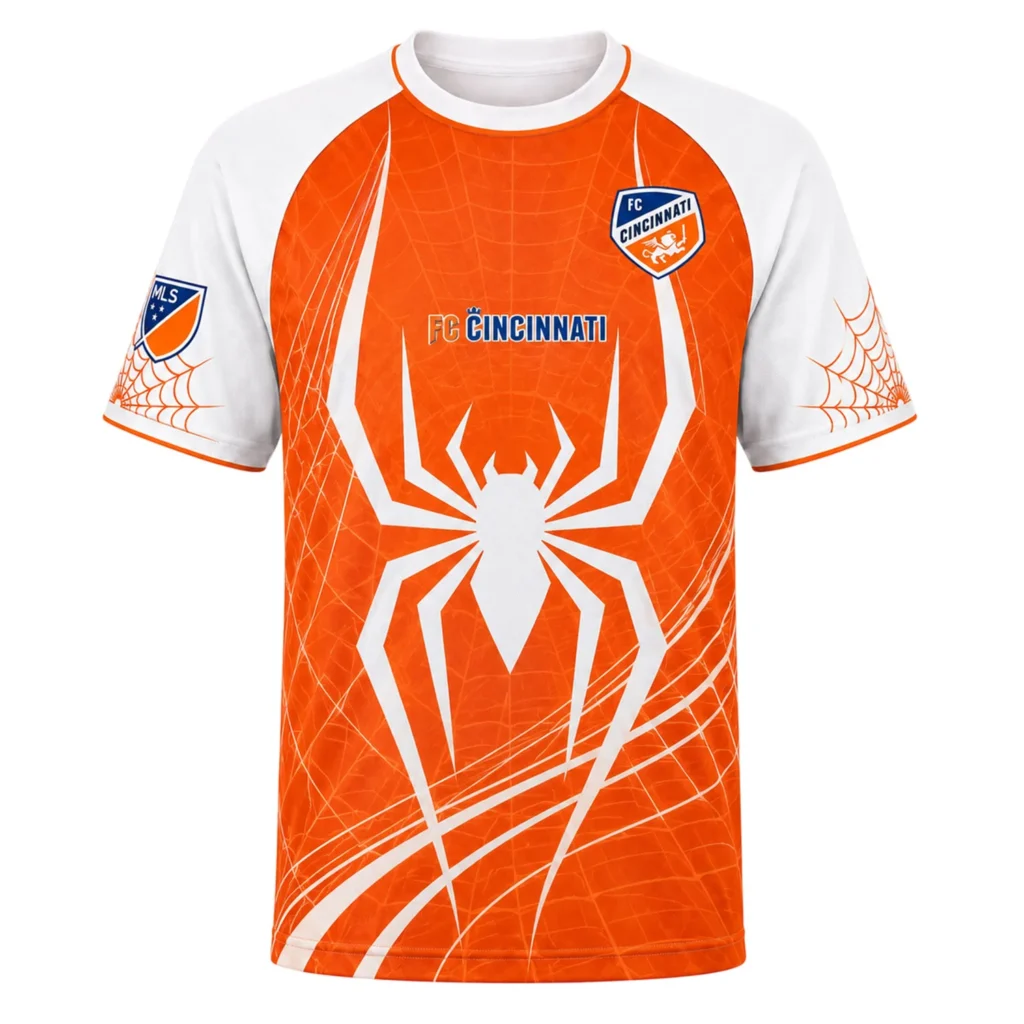 FC Cincinnati x Spiderman Jersey Custom – Alluring Style