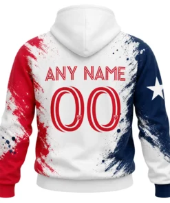 FC Dallas Hoodie Custom Name & Number Special Fan Apparel