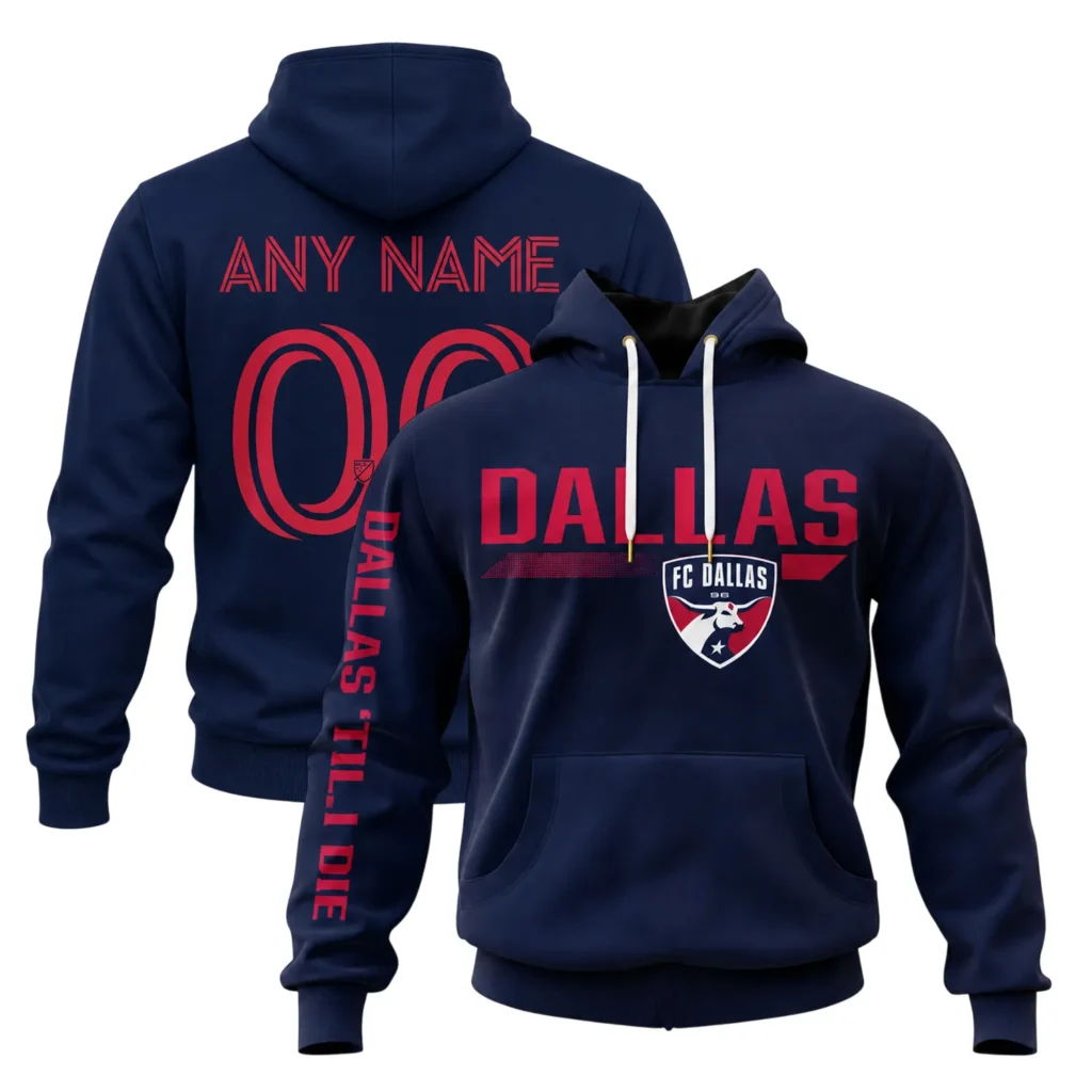 FC Dallas Men’s Hoodie Custom 2026 Trendy Fan Apparel