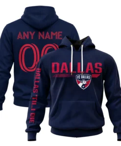FC Dallas Men’s Hoodie Custom 2026 Trendy Fan Apparel