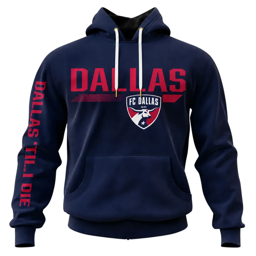 FC Dallas Men’s Hoodie Custom 2026 Trendy Fan Apparel