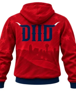 FC Dallas Red Hoodies Legendary Team Fan Merch