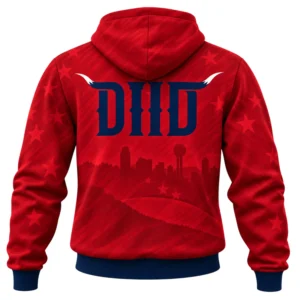 FC Dallas Red Hoodies Legendary Team Fan Merch