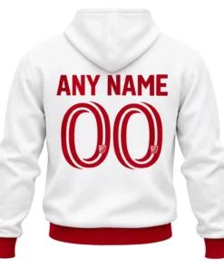 FC Dallas White Hoodie Personalized Gift for Fan