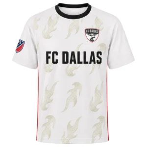 FC Dallas White Soccer Jersey - Bold MLS Fan Merch