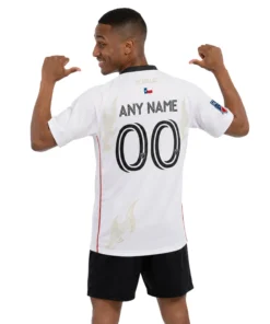 FCD Custom White Jersey – Unique FC Dallas Name & Number