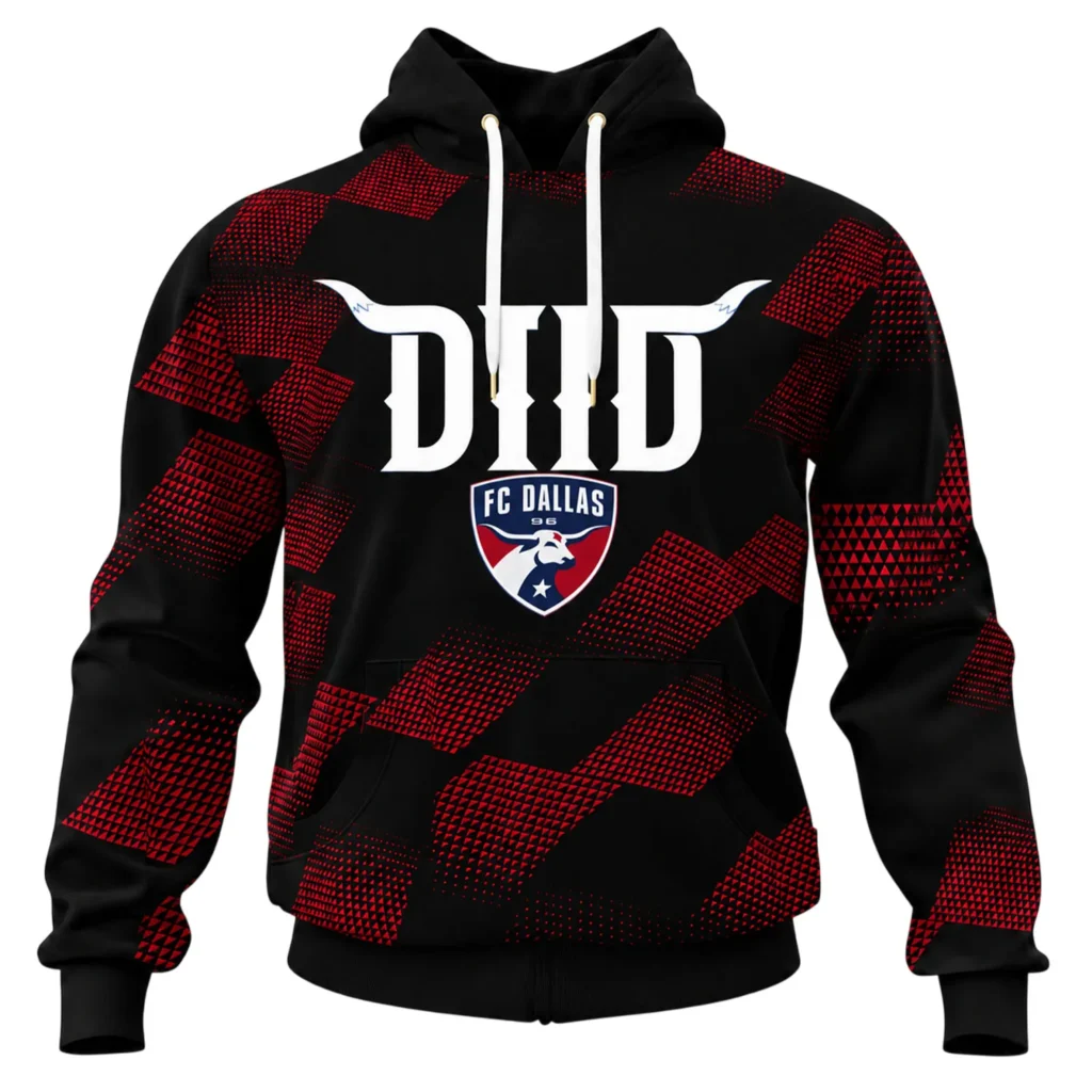 FCD Hoodie Name & Number – Bold Team Spirit Apparel