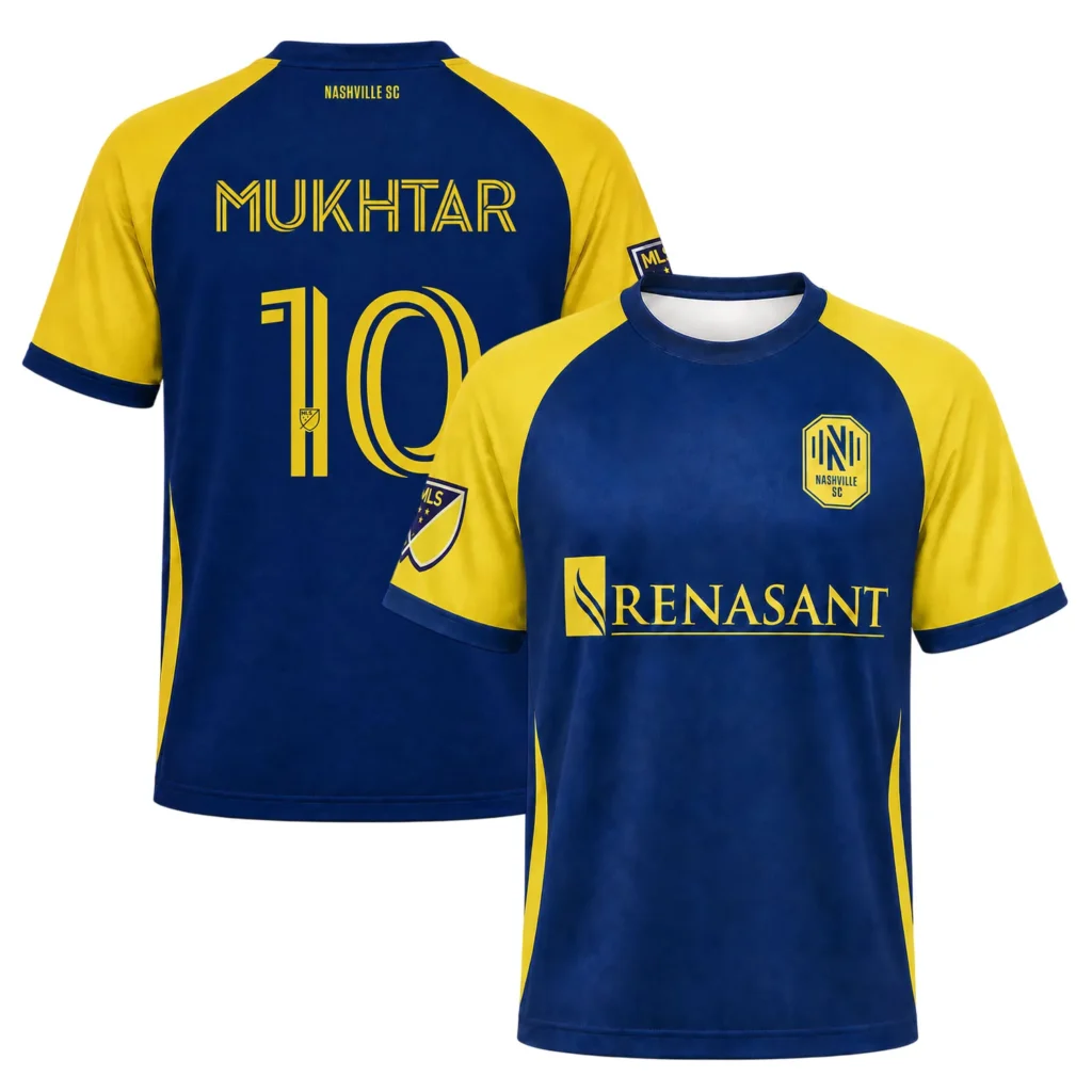 Hany Mukhtar Nashville SC Jersey - Special Navy
