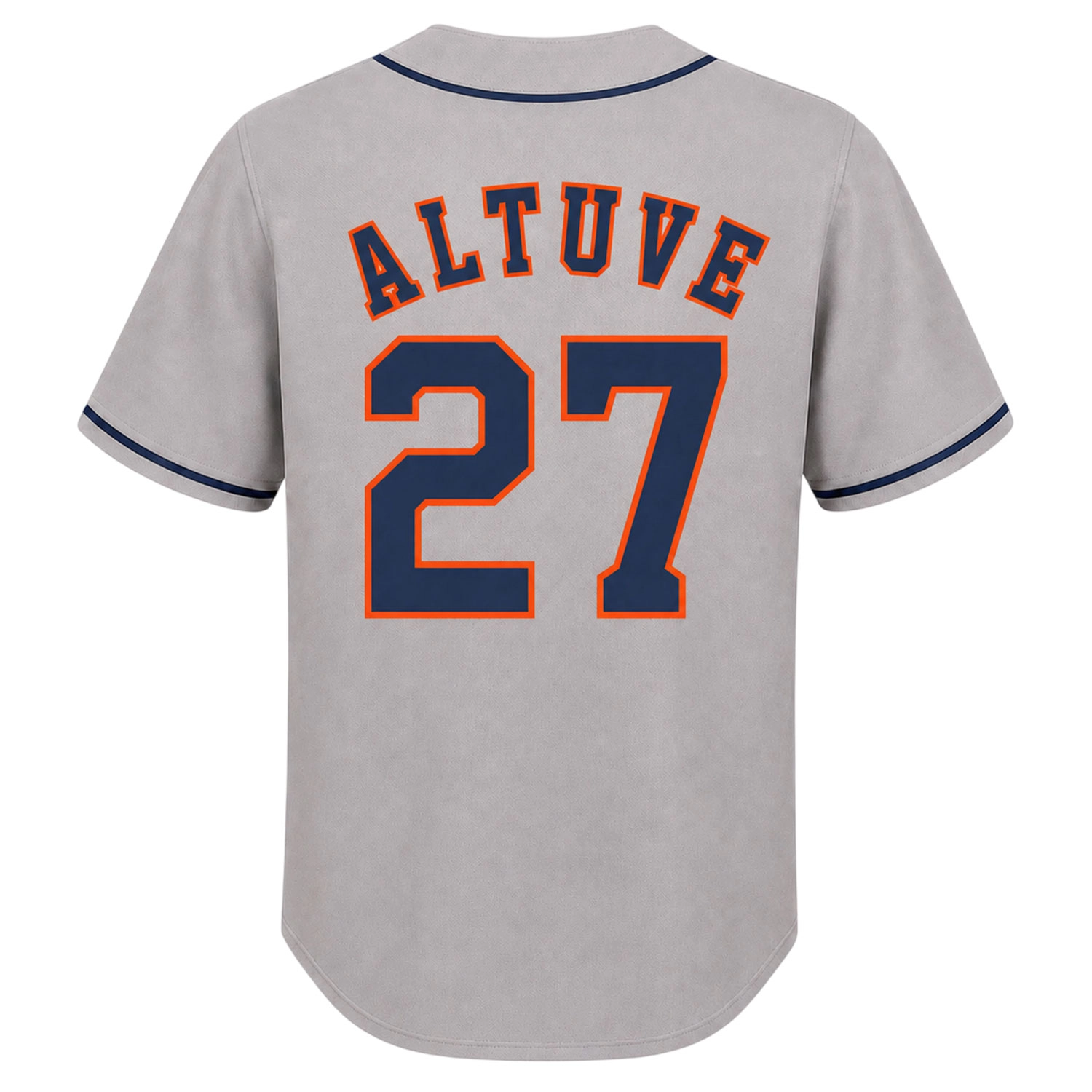 Houston Astros Altuve Baseball Jersey Remarkable Gray