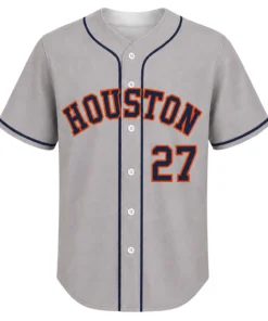 Houston Astros Altuve Baseball Jersey Remarkable Gray