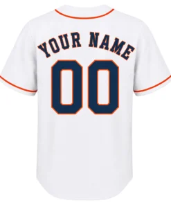 Houston Astros Jersey Custom Elite White Style