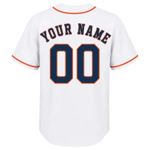 Houston Astros Jersey Custom Elite White Style