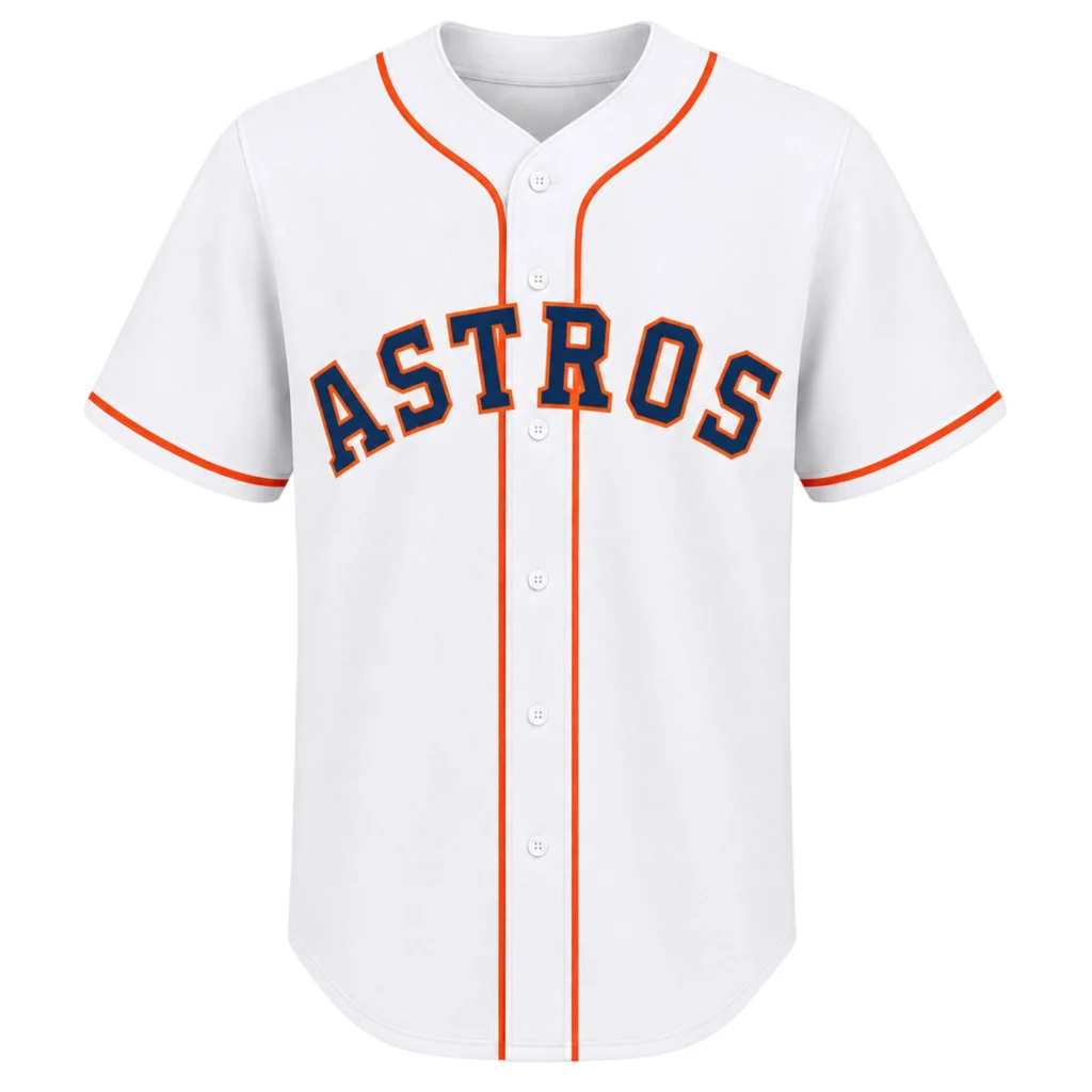 Houston Astros Jersey Custom Elite White Style