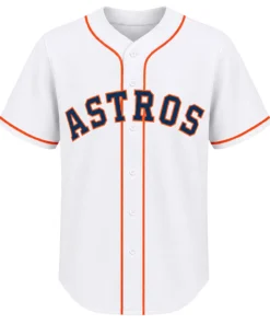 Houston Astros Jersey Custom Elite White Style
