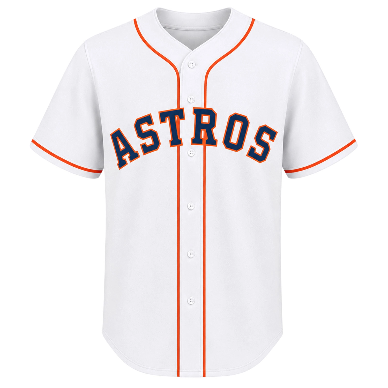 Houston Astros Jersey Custom Elite White Style