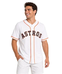 Houston Astros Jersey Custom Elite White Style