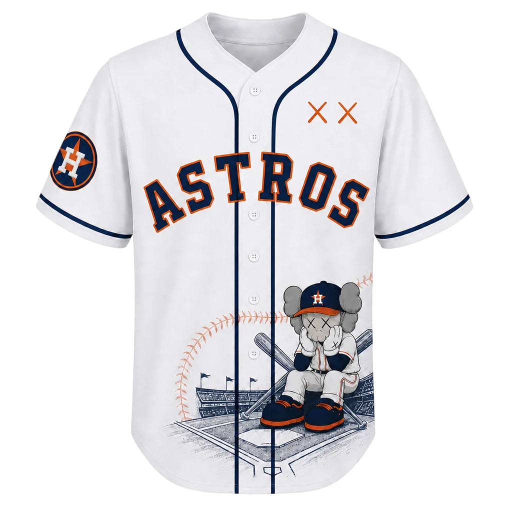 Houston Astros KAWS Baseball Jersey Stunning Fan Gear