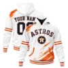 Houston Astros MLB Hoodie Custom Brilliant Brush Style