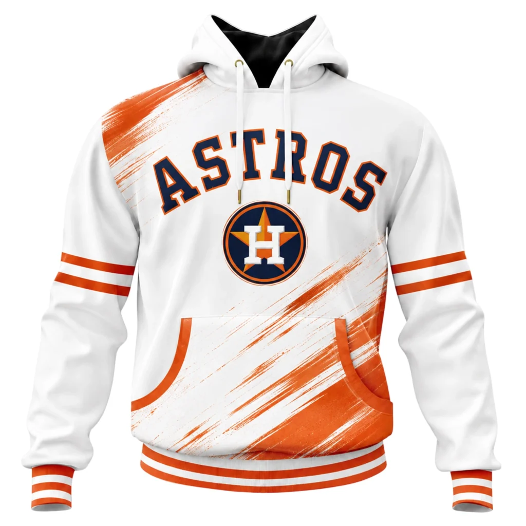 Houston Astros MLB Hoodie Custom Brilliant Brush Style