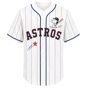 Houston Astros Snoopy Jersey Custom Brilliant Fan Gear