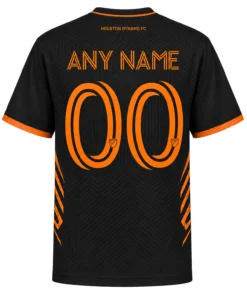 Houston Dynamo Custom Jersey Stunning Geo Line Style