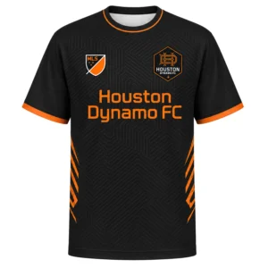 Houston Dynamo Custom Jersey Stunning Geo Line Style