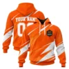 Houston Dynamo Fan Hoodie Custom Unique Geometric Design