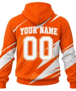 Houston Dynamo Fan Hoodie Custom Unique Geometric Design