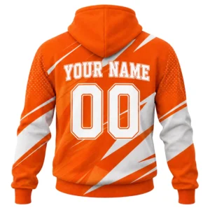 Houston Dynamo Fan Hoodie Custom Unique Geometric Design