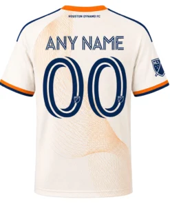 Houston Dynamo Fan Jersey Custom Remarkable Orange Wave