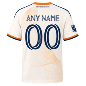 Houston Dynamo Fan Jersey Custom Remarkable Orange Wave
