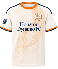 Houston Dynamo Fan Jersey Custom Remarkable Orange Wave