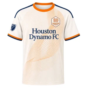 Houston Dynamo Fan Jersey Custom Remarkable Orange Wave