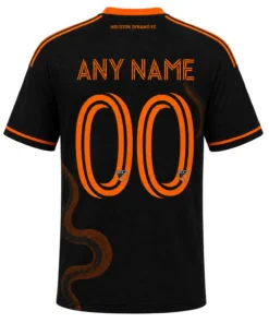 Houston Dynamo FC Custom Jersey Elite Snake Graphic