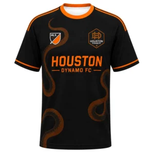 Houston Dynamo FC Custom Jersey Epic Snake Graphic